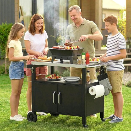 Grillwagen outdoor grilltisch - grillwagen,