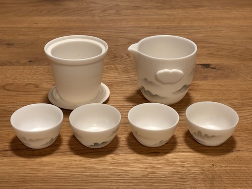 Elegantes chinesisches teeset - elegantes,