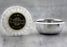 Rasierschale aus Edelstahl mit