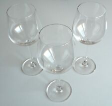 Rotweingläser 3er Set Rotwein Burgunder Weinglas transparent Glas Rotweinkelch