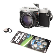 Ausgeknipst Batterie Konica Autoreflex T3 T3N TC T T2 T4 Auto S2 S PX625 Ersatz