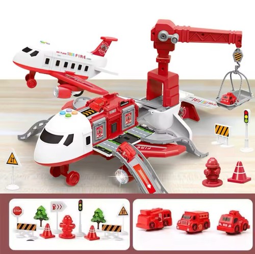Transport flugzeug mit - flugzeug, 3