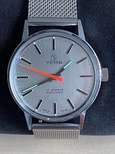 Yema Herren-Uhr Handaufzug 17