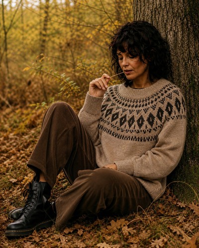 Norweger pullover handarbeit - pullover,,