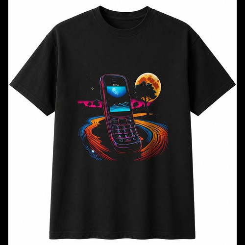 Neon flip phone moonlight - flip, in