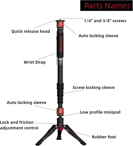 Ifootage cobra a180t monopod - 3,
