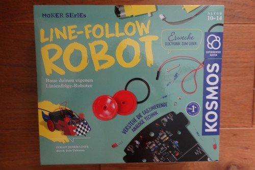 Kosmos line follow robot bauen - kosmos,