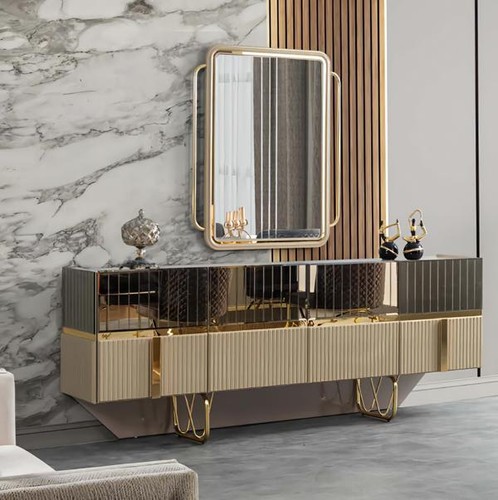 Sideboard mit spiegel kommode - mit,