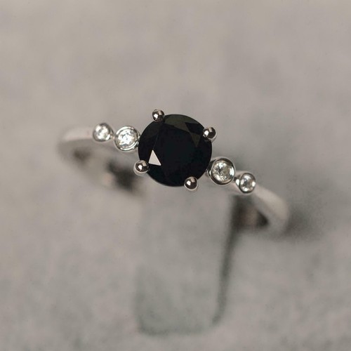 Schwarz diamant rund - 2,