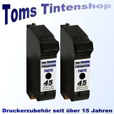 2x Druckerpatrone HP45 XL