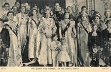 CPA ENGLAND DIE KÖNIGIN UND