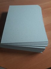 Pappe Karton Bastelkarton Graupappe A3 20 St. grau/grau 2,0 mm
