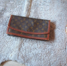 Vintage Original Louis Vuitton Monogram Tasche Clutch kosmetiktasche bag Porch