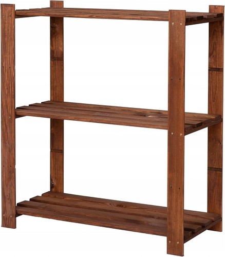 Holzregal standregal 90x80x38 - holzregal,