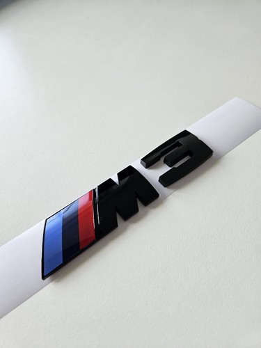 Bmw schriftzug emblem - m3,