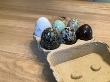 Marmor Eier 6 Stk