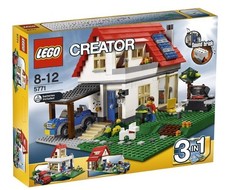 LEGO CREATOR: Villa (5771) 3 in 1 mit Sound Brick und Original Bauanleitung
