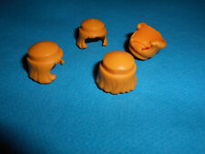 Playmobil Mittelalter Ritter 4 x Haare gelb blond Set Konvolut top 