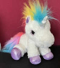 Plüschtier Einhorn Unicon Sparkle + Tales Aurora Regenbogen Mähne Kuscheltier