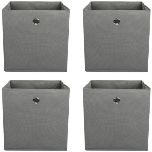 Aufbewahrungsbox stoff 4er set - stoff,