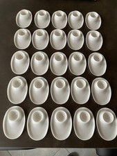 25 Kunststoff Eierbecher Stapelbar 60er 70er Jahre Vintage Retro Eier Becher