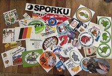 50 Aufkleber/Sticker aus