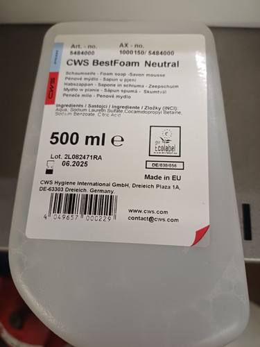 Cws bestfoam neutral 500ml - 1,