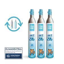 CO2-Zylinder 3 x 425g (60 l) Tausch-Box by SodaBär© für SodaStream u.v.m