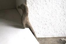 Schwemmholz Treibholz   ❤️   Skulptur  L 18 cm Vogel Wellensittich Kanarienvogel