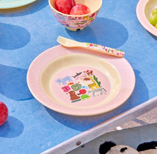 Rice Melamin tiefer Teller