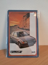 Blechschild FORD ESCORT Logo