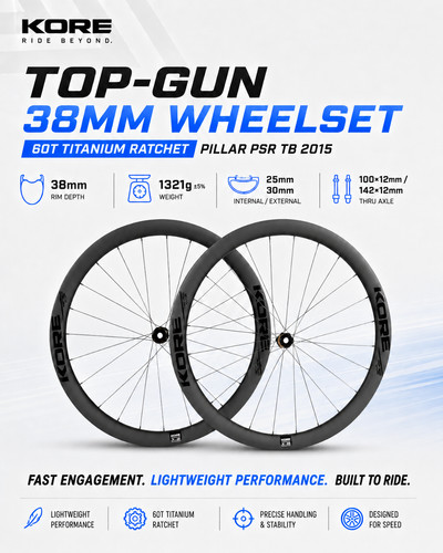 Kore top carbon laufradsatz - top,