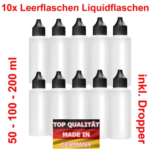 10x leerflaschen - 10x,