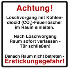 Schild KS"Achtung