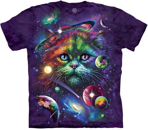 The mountain shirt - mountain, cosmic