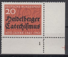 20 Pf Heidelberger Katechismus Mi 396 ** Formnummer 1Al Luxus!