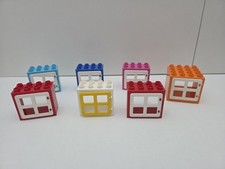 7 x Lego Duplo Fenster