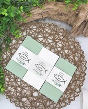 Servietten Banderole * Fisch