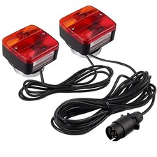 12V Beleuchtungssatz mit Magnet Beleuchtung Anhänger Trailer Rückleuchten Set