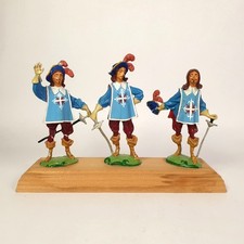 Drei Musketiere aus Zinn