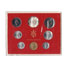 Vatikan Serie 8 Münzen 1971