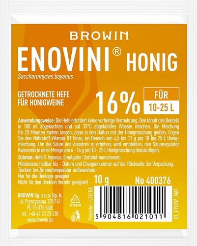 Honig hefe weinhefe - hefe, met