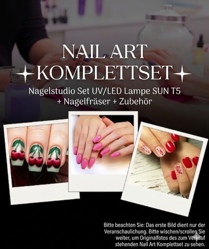 Nagelstudio set led lampe - nagelstudio,