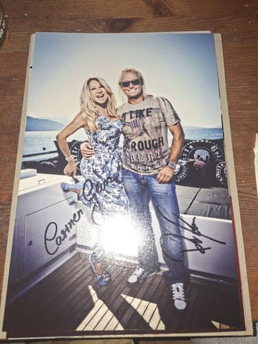 Autogramm foto carmen und - autogramm,