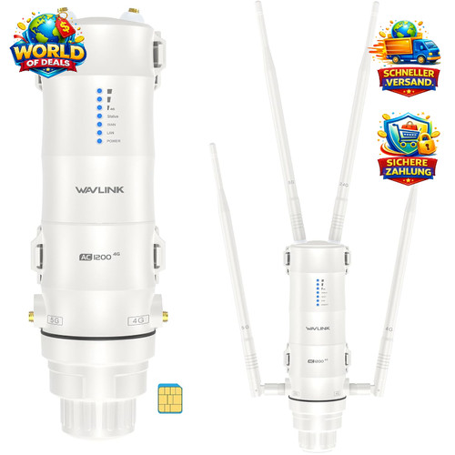 Outdoor wlan repeater - outdoor, ac1200