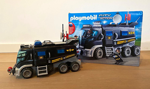 Playmobil swat truck set - playmobil, swat-truck