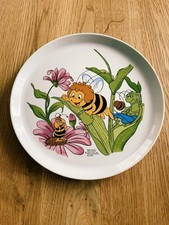 Rösler - Porzellan, Biene Maja Teller, Sammelteller, Vintage, 1985 Apollo Film