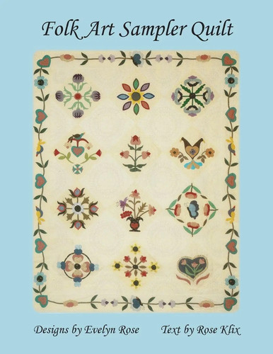 Rose klix folk art - rose,