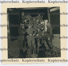 5❚ Konvolut, 7 Fotos, Soldaten vor und in Warschau und in Otwock , Polen