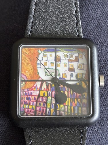 Hundertwasser armbanduhr - hundertwasser,